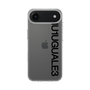 Slim Protection Case［ 1PIU1UGUALE3 - Logo - Black ］