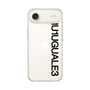 Slim Protection Case［ 1PIU1UGUALE3 - Logo - Black ］