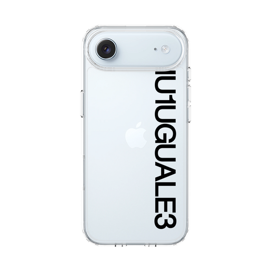 Slim Protection Case［ 1PIU1UGUALE3 - Logo - Black ］