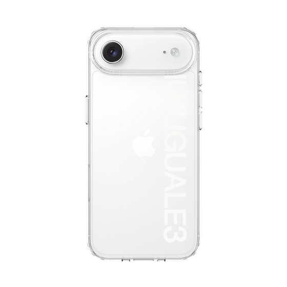 Slim Protection Case［ 1PIU1UGUALE3 - Logo - White ］