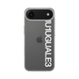 Slim Protection Case［ 1PIU1UGUALE3 - Logo - White ］