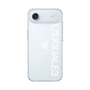 Slim Protection Case［ 1PIU1UGUALE3 - Logo - White ］