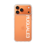Slim Protection Case［ 1PIU1UGUALE3 - Logo - White ］