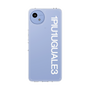 Slim Protection Case［ 1PIU1UGUALE3 - Logo - White ］