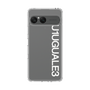Slim Protection Case［ 1PIU1UGUALE3 - Logo - White ］