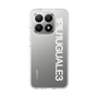 Slim Protection Case［ 1PIU1UGUALE3 - Logo - White ］