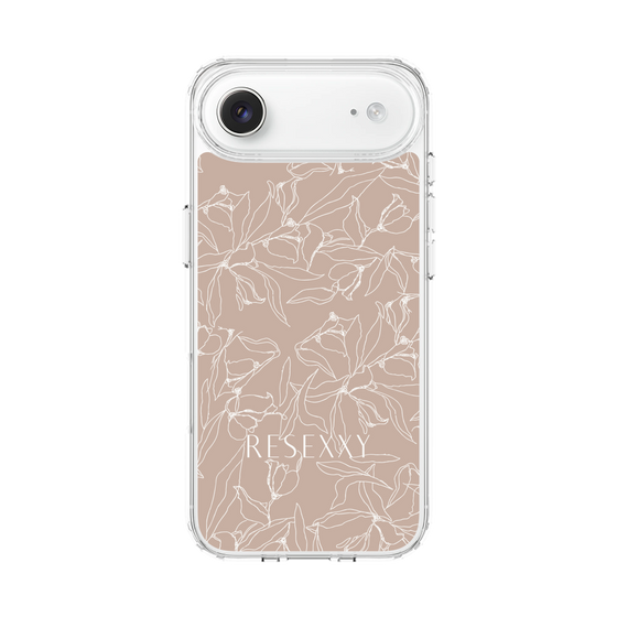 Slim Protection Case［ RESEXXY - Flower - Beige ］
