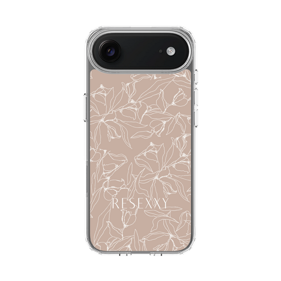 Slim Protection Case［ RESEXXY - Flower - Beige ］
