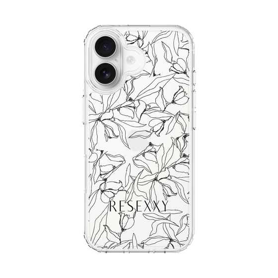 Slim Protection Case［ RESEXXY - Flower - Clear ］