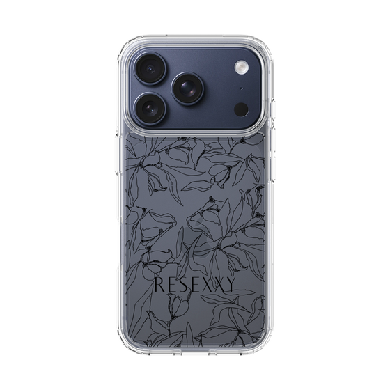 Slim Protection Case［ RESEXXY - Flower - Clear ］