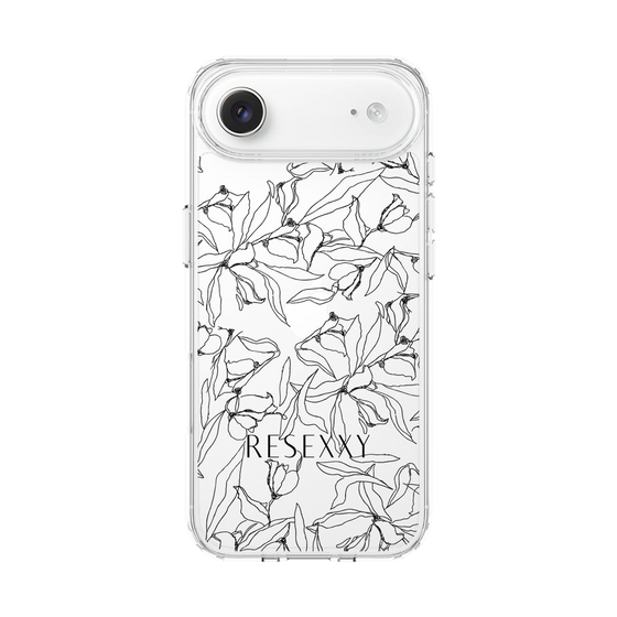 Slim Protection Case［ RESEXXY - Flower - Clear ］