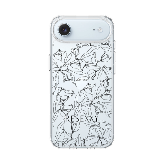 Slim Protection Case［ RESEXXY - Flower - Clear ］