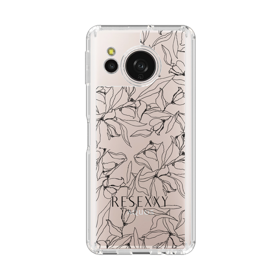 Slim Protection Case［ RESEXXY - Flower - Clear ］