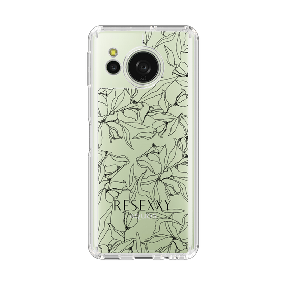 Slim Protection Case［ RESEXXY - Flower - Clear ］