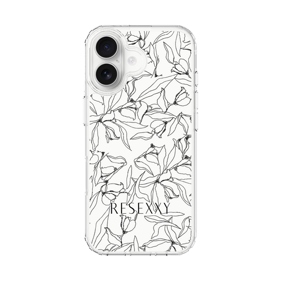 Slim Protection Case［ RESEXXY - Flower - White ］