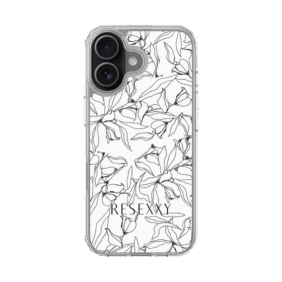 Slim Protection Case［ RESEXXY - Flower - White ］