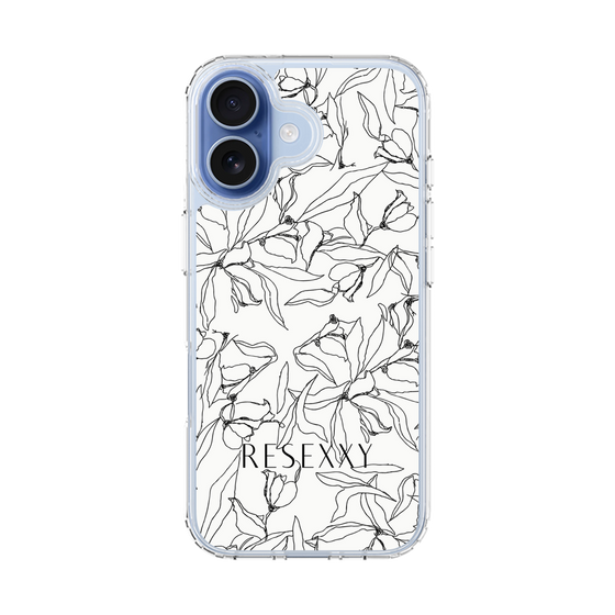 Slim Protection Case［ RESEXXY - Flower - White ］