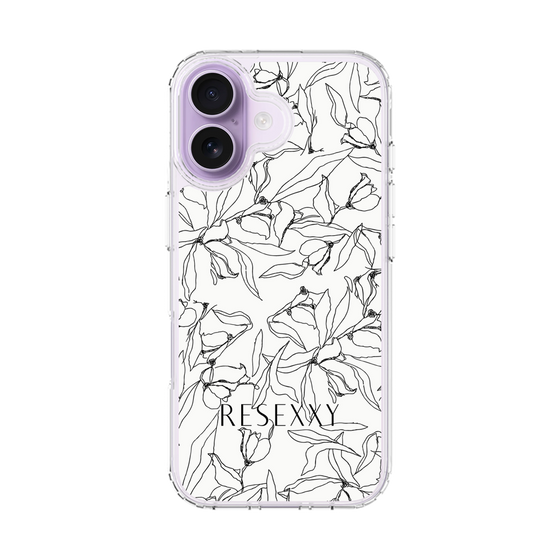 Slim Protection Case［ RESEXXY - Flower - White ］