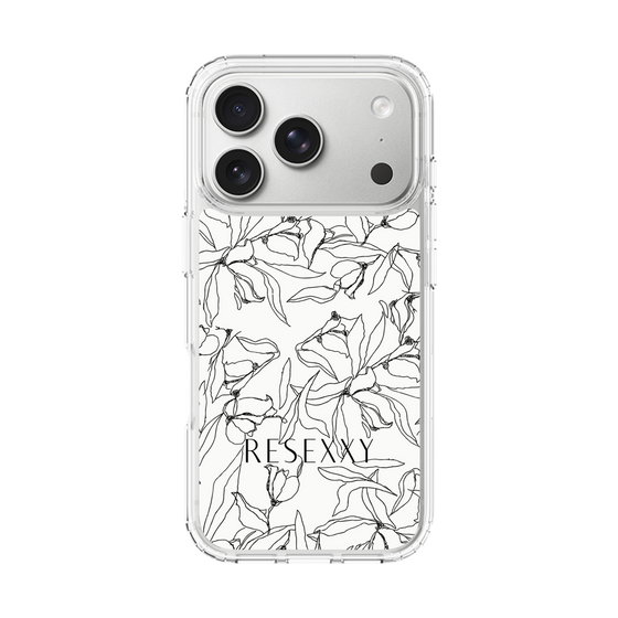 Slim Protection Case［ RESEXXY - Flower - White ］