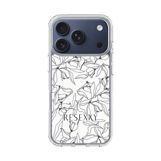 Slim Protection Case［ RESEXXY - Flower - White ］