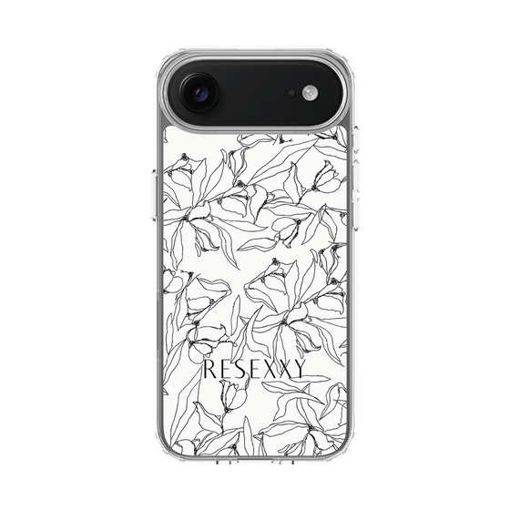 Slim Protection Case［ RESEXXY - Flower - White ］