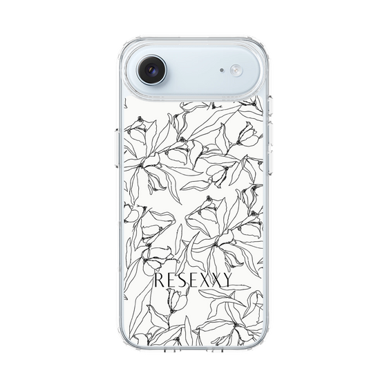 Slim Protection Case［ RESEXXY - Flower - White ］