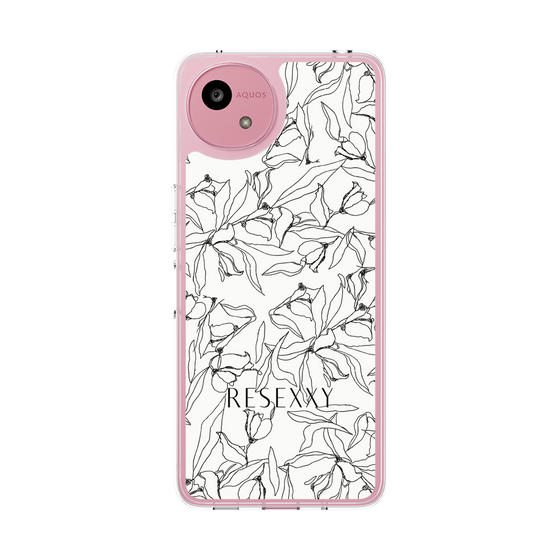 Slim Protection Case［ RESEXXY - Flower - White ］