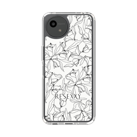 Slim Protection Case［ RESEXXY - Flower - White ］
