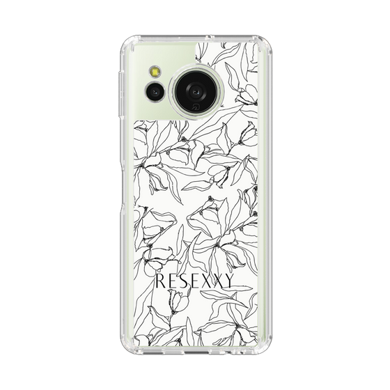 Slim Protection Case［ RESEXXY - Flower - White ］