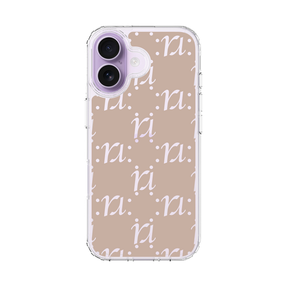 Slim Protection Case［ RESEXXY - Monogram - Beige ］