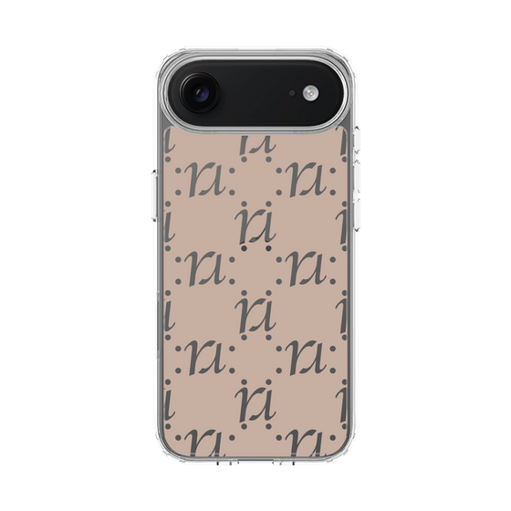 Slim Protection Case［ RESEXXY - Monogram - Beige ］