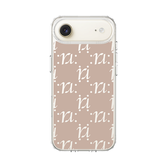Slim Protection Case［ RESEXXY - Monogram - Beige ］