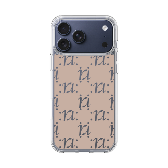 Slim Protection Case［ RESEXXY - Monogram - Beige ］