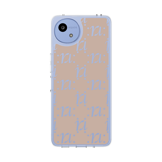 Slim Protection Case［ RESEXXY - Monogram - Beige ］