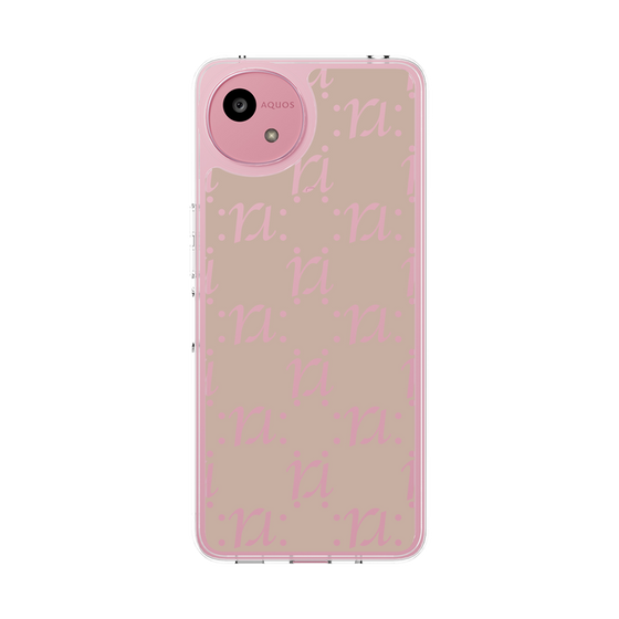 Slim Protection Case［ RESEXXY - Monogram - Beige ］