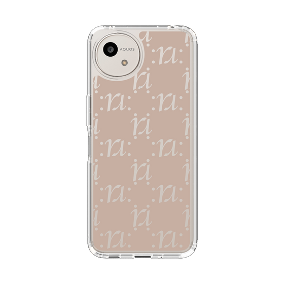 Slim Protection Case［ RESEXXY - Monogram - Beige ］
