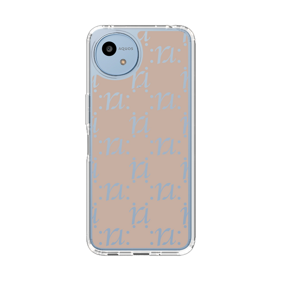 Slim Protection Case［ RESEXXY - Monogram - Beige ］