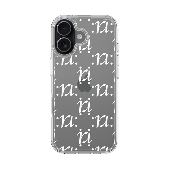 Slim Protection Case［ RESEXXY - Monogram - White ］
