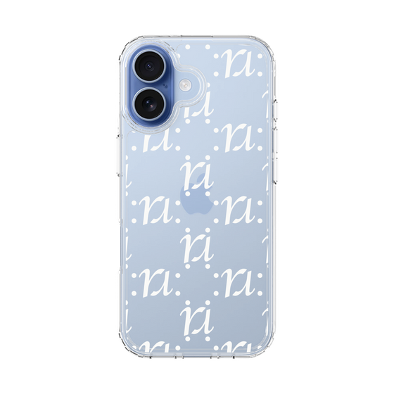 Slim Protection Case［ RESEXXY - Monogram - White ］