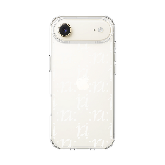 Slim Protection Case［ RESEXXY - Monogram - White ］