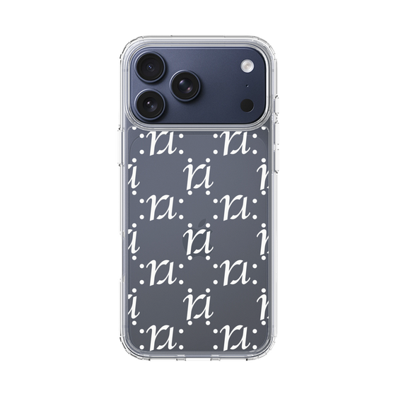 Slim Protection Case［ RESEXXY - Monogram - White ］
