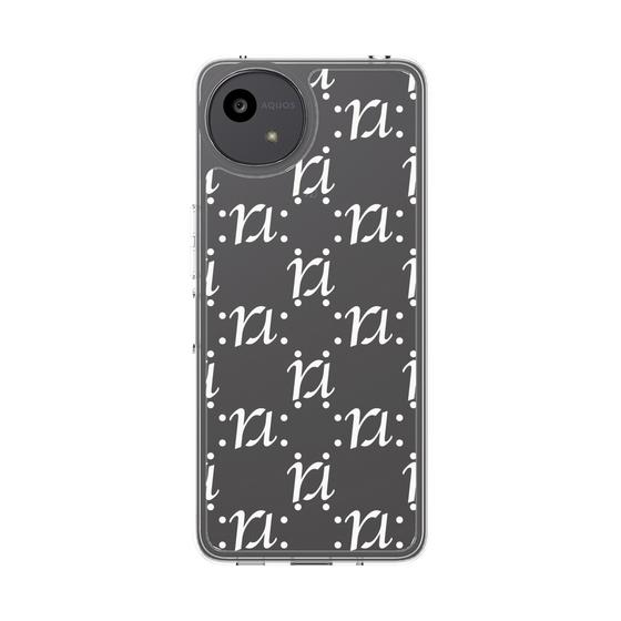 Slim Protection Case［ RESEXXY - Monogram - White ］