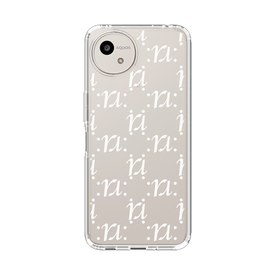 Slim Protection Case［ RESEXXY - Monogram - White ］