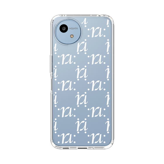 Slim Protection Case［ RESEXXY - Monogram - White ］
