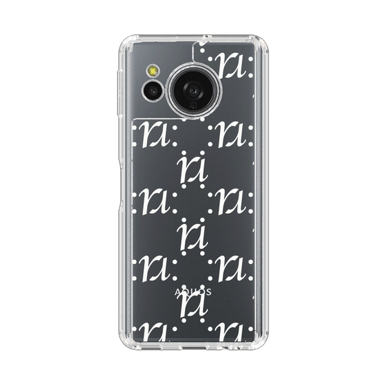 Slim Protection Case［ RESEXXY - Monogram - White ］