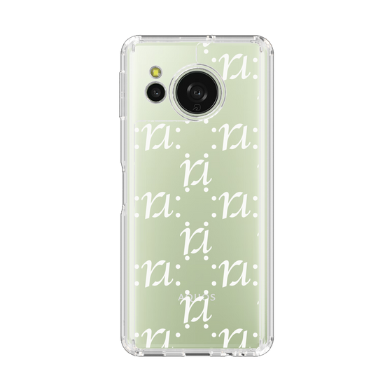 Slim Protection Case［ RESEXXY - Monogram - White ］