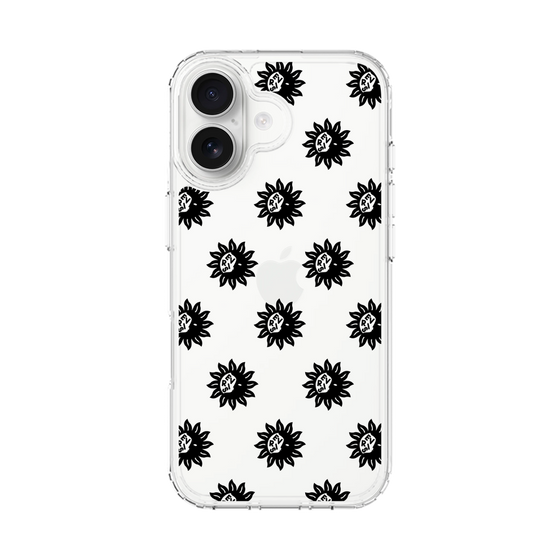Slim Protection Case［ EVRIS - Sunny Motif - Black ］