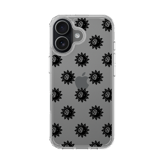 Slim Protection Case［ EVRIS - Sunny Motif - Black ］