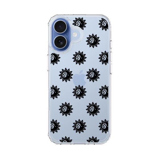 Slim Protection Case［ EVRIS - Sunny Motif - Black ］