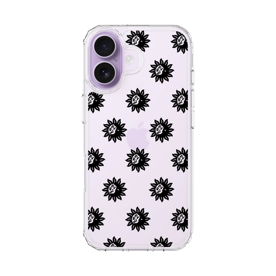 Slim Protection Case［ EVRIS - Sunny Motif - Black ］